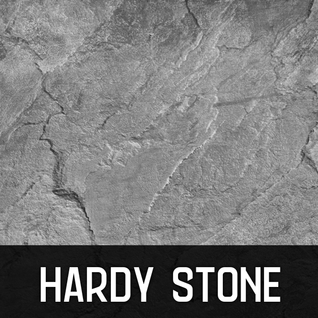 Hardy Stone concrete curbing texture