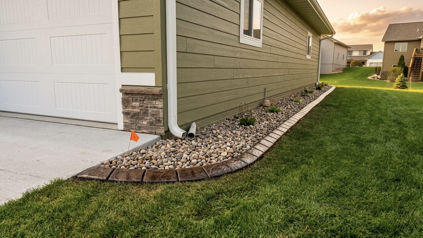 Decorative concrete curbing