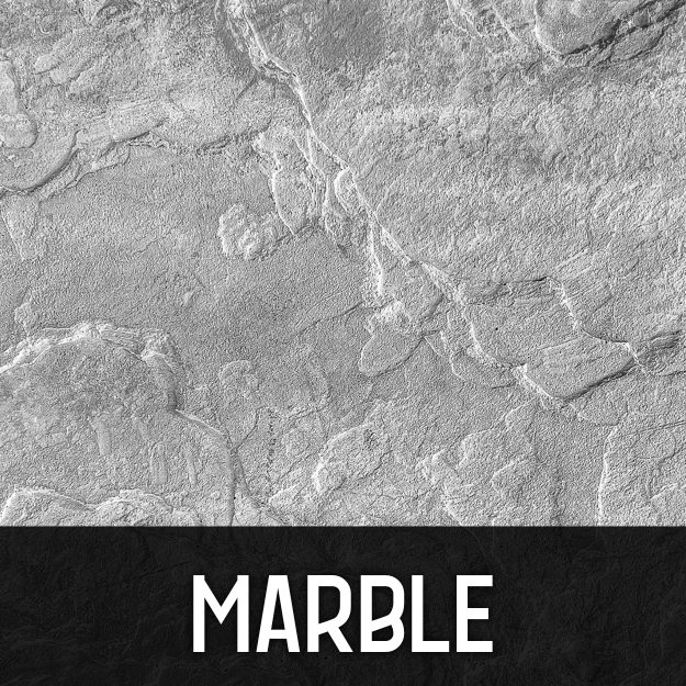 Marble concrete curbing texture