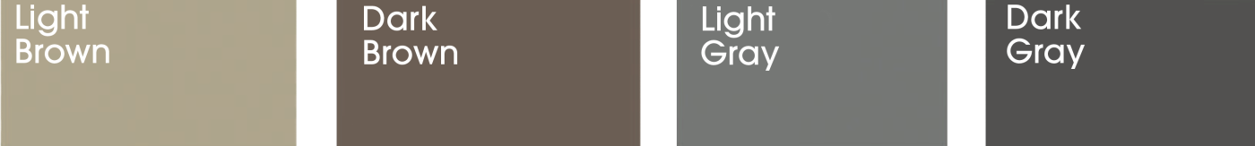 Concrete Contours antique color options