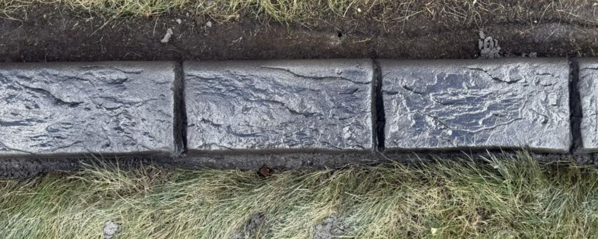 Stone Joints concrete curbing joint
